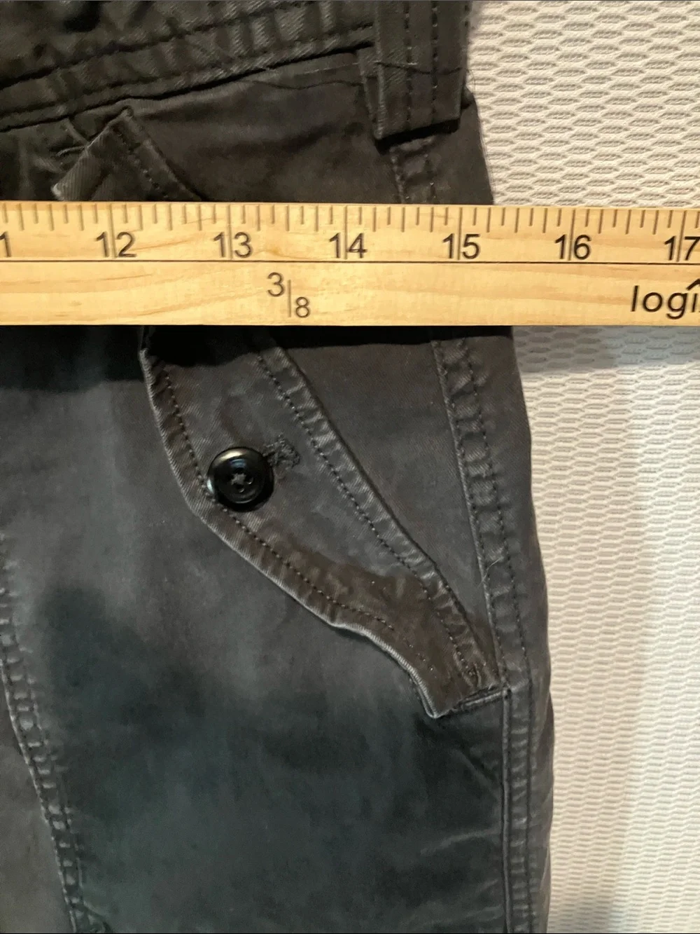 Banana Republic Black Cargo Utility Pants